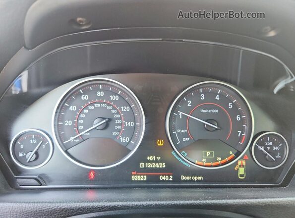 WBA4J7C5XJBH15324 2018 BMW 4 SERIES Blue Սարքավորումների վահանակի տեսք