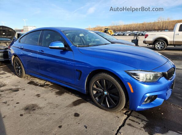 WBA4J7C5XJBH15324 2018 BMW 4 SERIES Blue Առջևի աջ