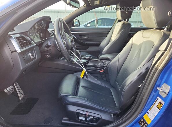 WBA4J7C5XJBH15324 2018 BMW 4 SERIES Blue Սալոնի դիմացի տեսք