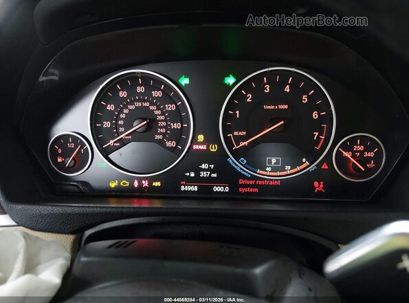 WBA4U1C56H5A15801 2017 BMW 4 SERIES Blue უკანა სავარძლების ხედი