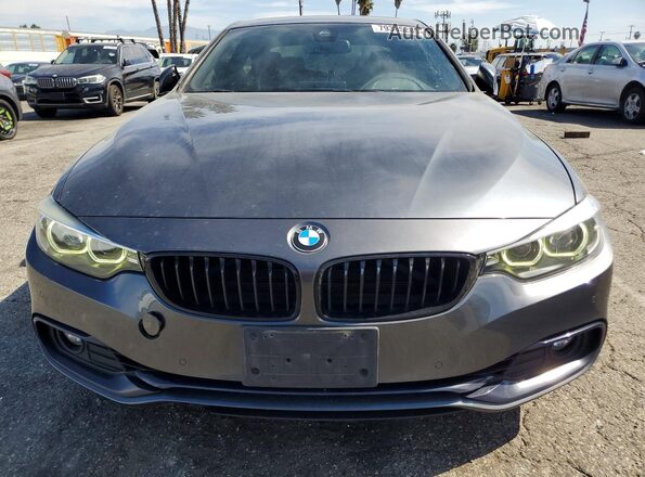 WBA4W3C00LAG91719 2020 BMW 4 SERIES Gray წინა ხედი