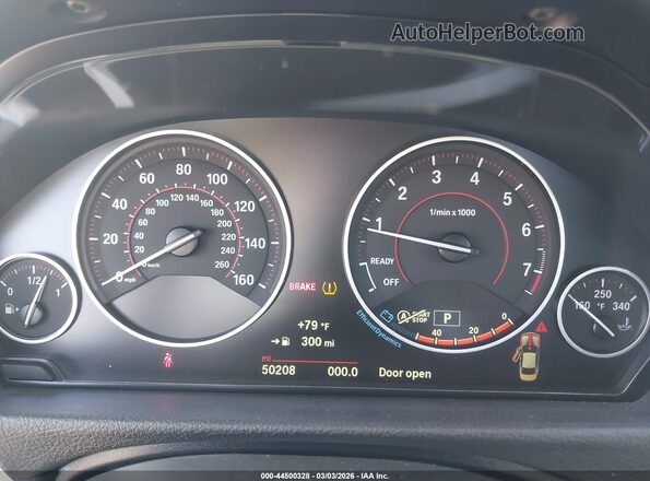 WBA4W3C08LFJ83854 2020 BMW 4 SERIES Gray Вид задньої частини салону