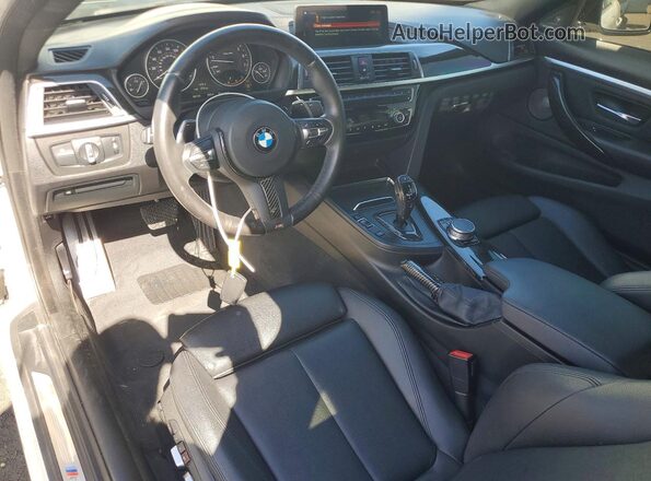 WBA4W3C51KAF93082 2019 BMW 4 SERIES White Vista del salpicadero