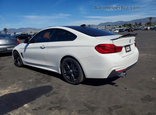 WBA4W3C51KAF93082 2019 BMW 4 SERIES White Trasero izquierdo