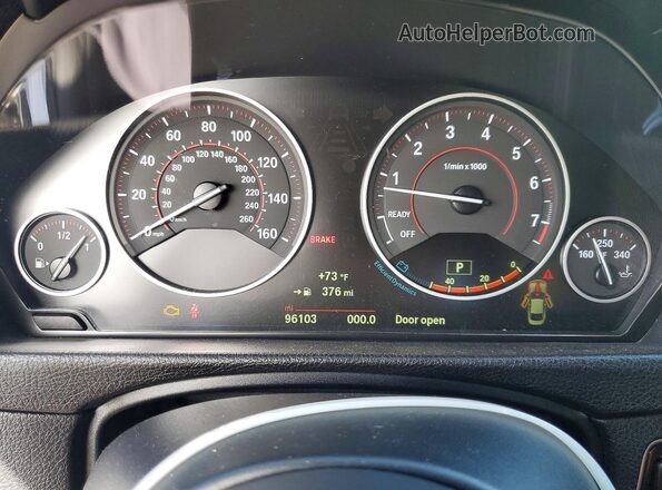 WBA4W3C51KAF93082 2019 BMW 4 SERIES White Vista del cuadro de instrumentos