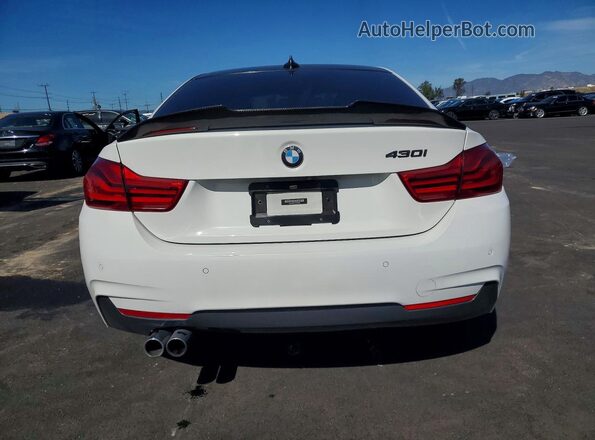 WBA4W3C51KAF93082 2019 BMW 4 SERIES White Vista trasera