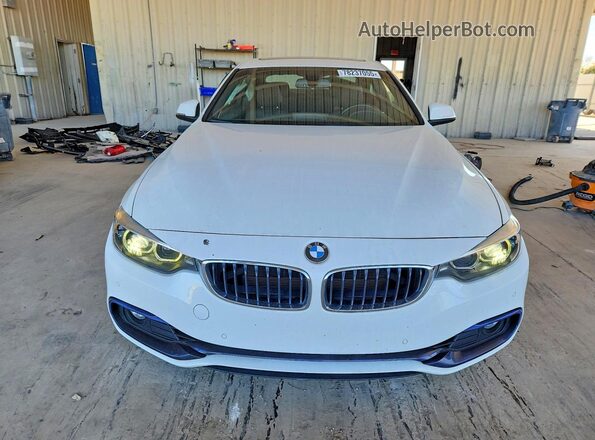 WBA4W3C55KAF92324 2019 BMW 4 SERIES Белый Вид спереди