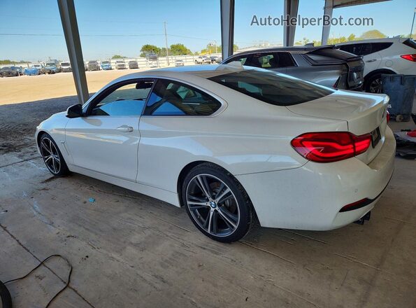 WBA4W3C55KAF92324 2019 BMW 4 SERIES Белый Задняя левая четверть