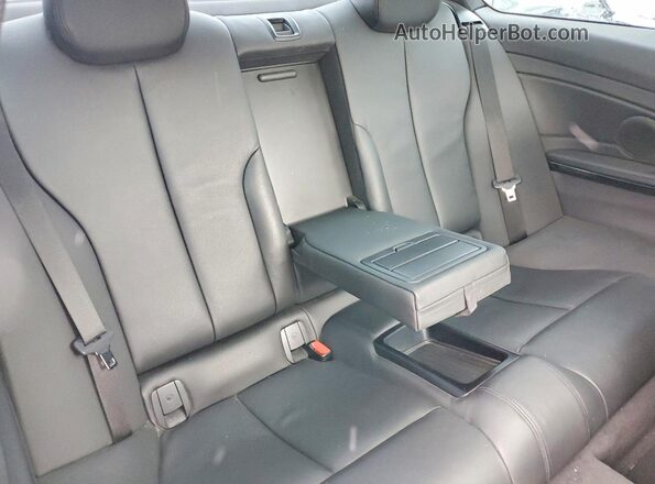 WBA4W5C00LFJ60953 2020 BMW 4 SERIES Black უკანა სავარძლების ხედი