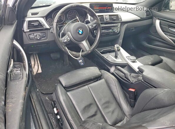 WBA4W5C00LFJ60953 2020 BMW 4 SERIES Black წინა პანელის ხედი