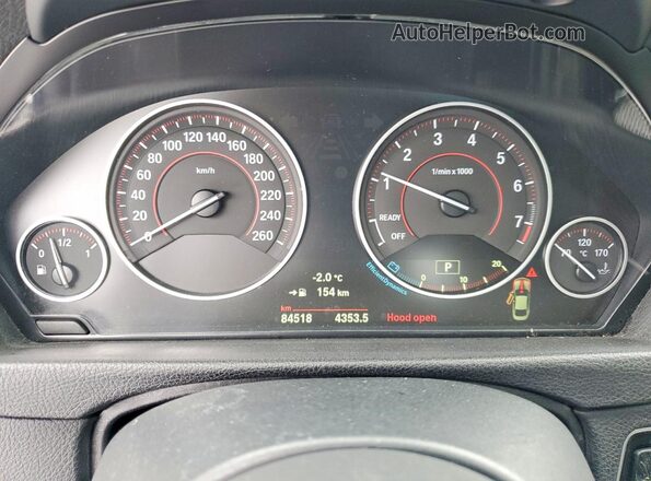 WBA4W5C00LFJ60953 2020 BMW 4 SERIES Black ხელსაწყოთა პანელის ხედი