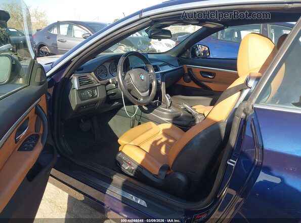 WBA4Z1C01L5R74731 2020 BMW 4 SERIES Blue Front interior view