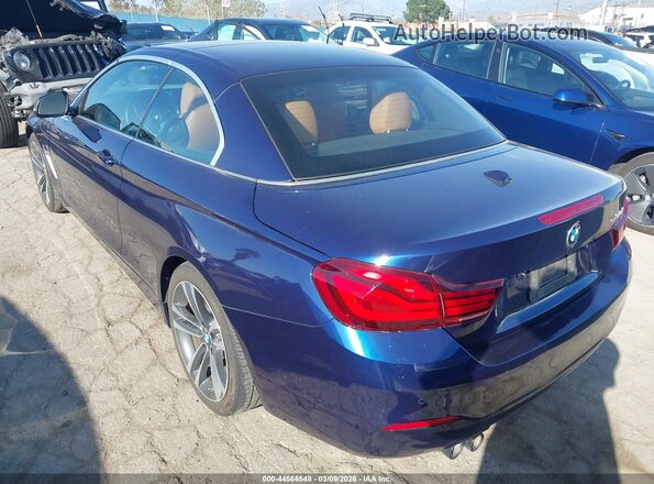 WBA4Z1C01L5R74731 2020 BMW 4 SERIES Blue Rear left