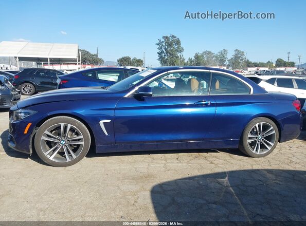 WBA4Z1C01L5R74731 2020 BMW 4 SERIES Blue 360 interior view