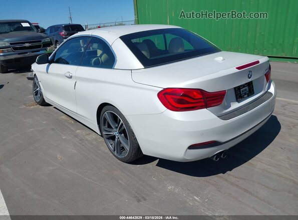 WBA4Z1C51JEC73005 2018 BMW 4 SERIES White Հետևի ձախ