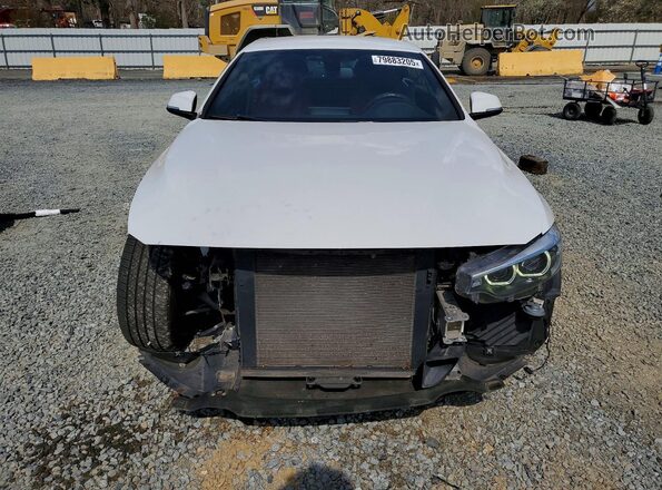 WBA4Z1C56JEC60220 2018 BMW 4 SERIES White Widok z przodu