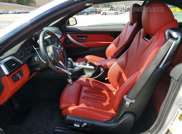 WBA4Z1C56JEC60220 2018 BMW 4 SERIES White Widok wnętrza z przodu
