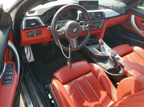 WBA4Z1C56JEC60220 2018 BMW 4 SERIES White Widok deski rozdzielczej
