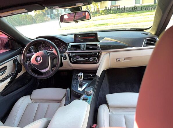 WBA4Z1C58JEA31215 2018 BMW 4 SERIES Черный Вид задних сидений