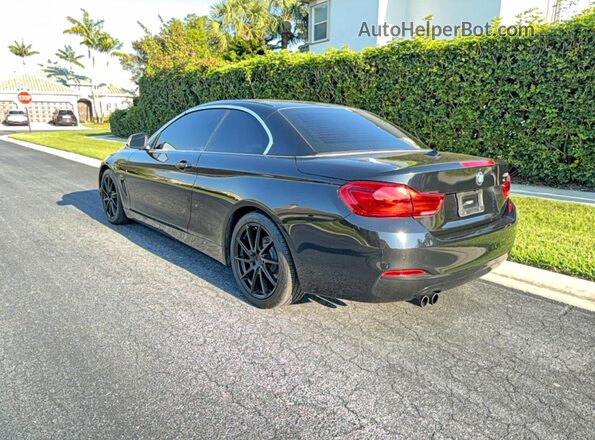 WBA4Z1C58JEA31215 2018 BMW 4 SERIES Черный Передняя правая четверть