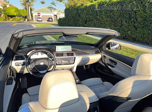 WBA4Z1C58JEA31215 2018 BMW 4 SERIES Черный Вид подкапотного пространства