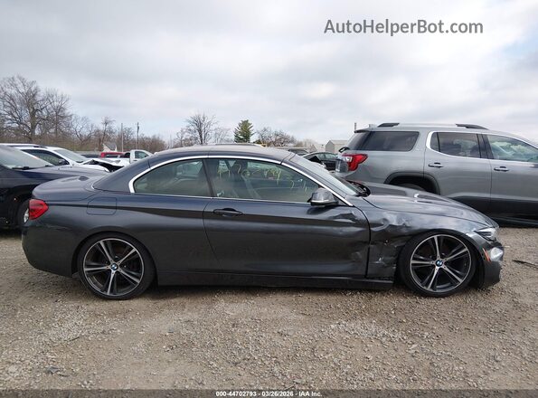 WBA4Z3C51JEC58175 2018 BMW 4 SERIES Серый Вид задней части салона