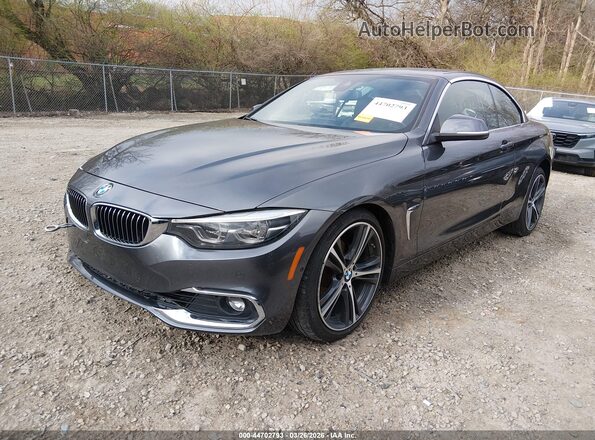 WBA4Z3C51JEC58175 2018 BMW 4 SERIES Серый Передняя левая четверть
