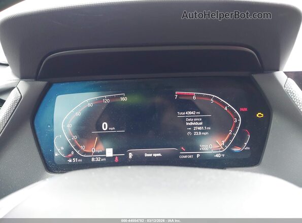 WBA53AK04P7M15692 2023 BMW 2 SERIES Light Blue უკანა სავარძლების ხედი