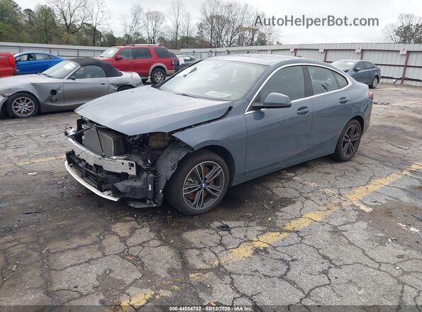 WBA53AK04P7M15692 2023 BMW 2 SERIES Light Blue წინა მარცხენა ხედი სამი მეოთხედიდან