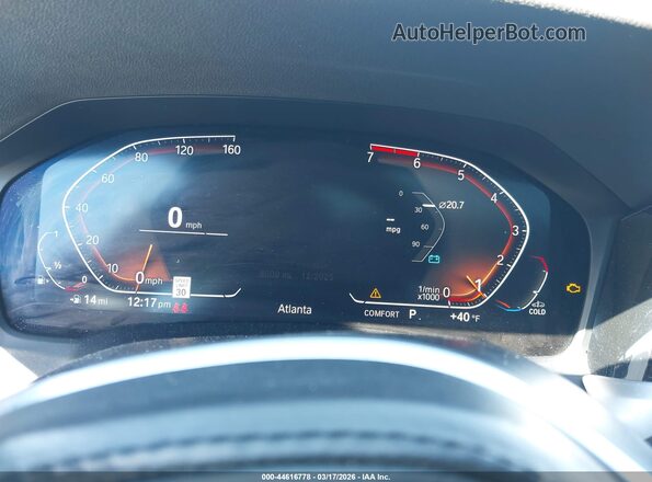 WBA53AP01PCM46737 2023 BMW 4 SERIES Black უკანა სავარძლების ხედი