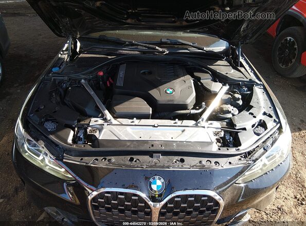 WBA53AP03MCG30608 2021 BMW 4 SERIES Black Rear view