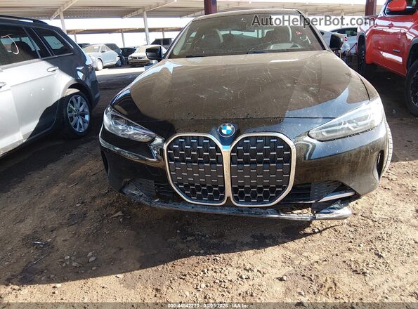 WBA53AP03MCG30608 2021 BMW 4 SERIES Black Front view