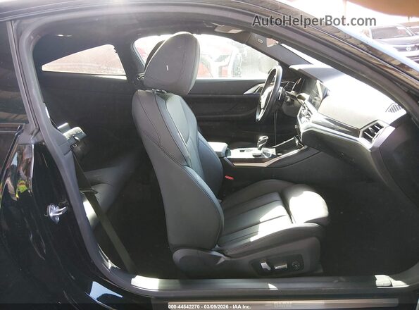 WBA53AP03MCG30608 2021 BMW 4 SERIES Black VIN sticker view