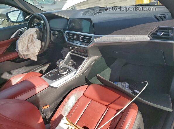 WBA53AP08MCF72320 2021 BMW 4 SERIES White Vista del salpicadero