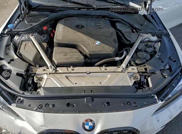 WBA53AP08MCF72320 2021 BMW 4 SERIES White Vista interior trasera