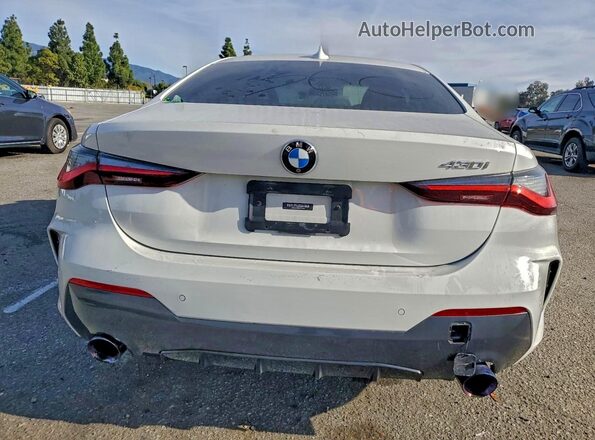 WBA53AP08MCF72320 2021 BMW 4 SERIES White Vista trasera