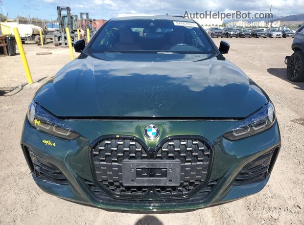 WBA53AP08NCH94759 2022 BMW 4 SERIES Green Vista frontal