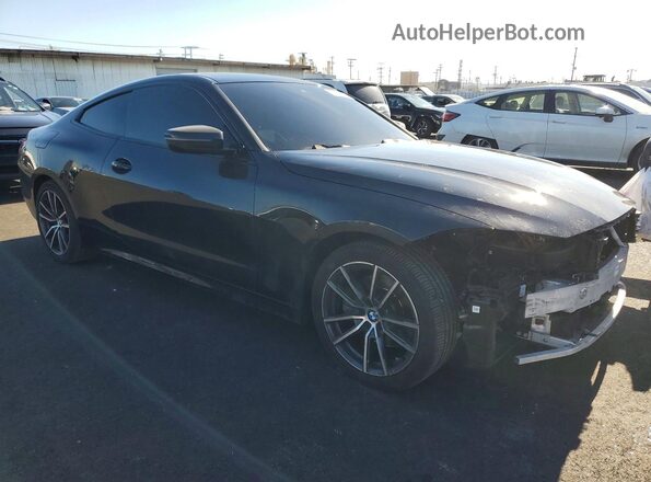 WBA53AP08NCJ19068 2022 BMW 4 SERIES Black Передня права чверть