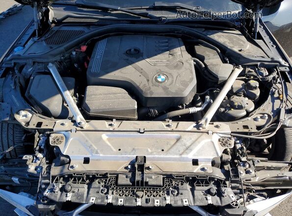 WBA53AP08NCJ19068 2022 BMW 4 SERIES Black Вид задньої частини салону