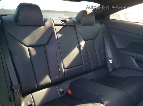 WBA53AP08NCJ19068 2022 BMW 4 SERIES Black Вид задніх сидінь