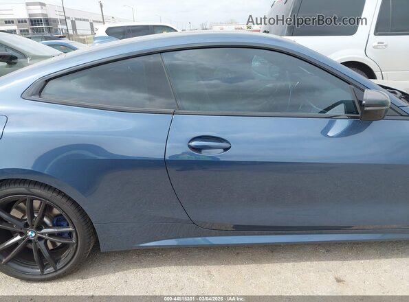 WBA53AP08PCL73642 2023 BMW 4 SERIES Синий Вид задней части салона