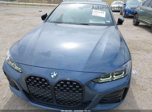 WBA53AP08PCL73642 2023 BMW 4 SERIES Синий Вид спереди