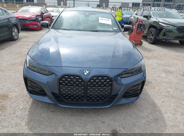 WBA53AP08PCL73642 2023 BMW 4 SERIES Синий Вид щитка приборов
