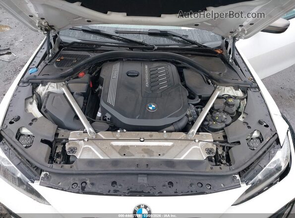 WBA53AT00MCF84158 2021 BMW M4 White უკანა ხედი
