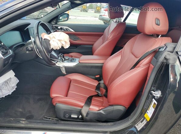 WBA53AT08PCM09268 2023 BMW M4 Black წინა სალონის ხედი