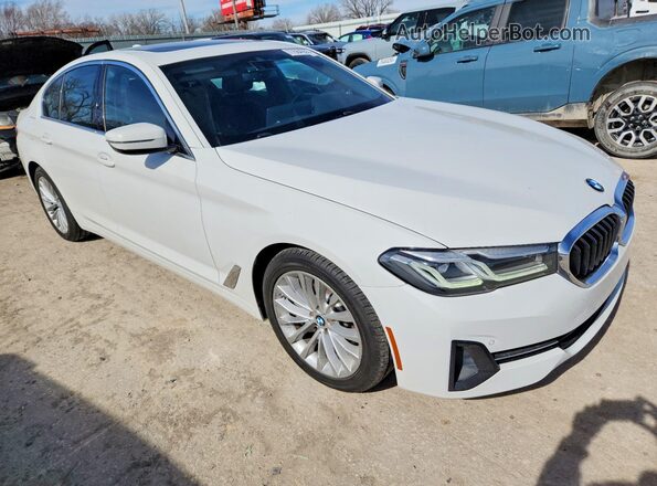 WBA53BH02MCF60572 2021 BMW 7 SERIES White Передня права чверть