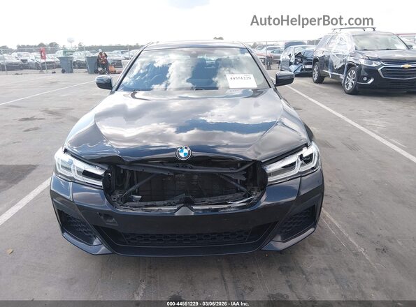 WBA53BH05NWX58270 2022 BMW 5 SERIES Черный Вид щитка приборов