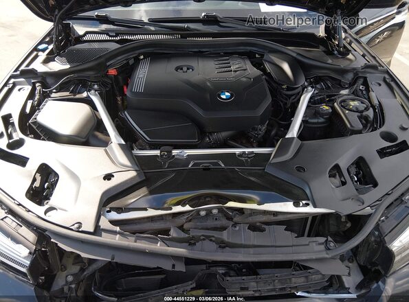 WBA53BH05NWX58270 2022 BMW 5 SERIES Черный Вид сзади