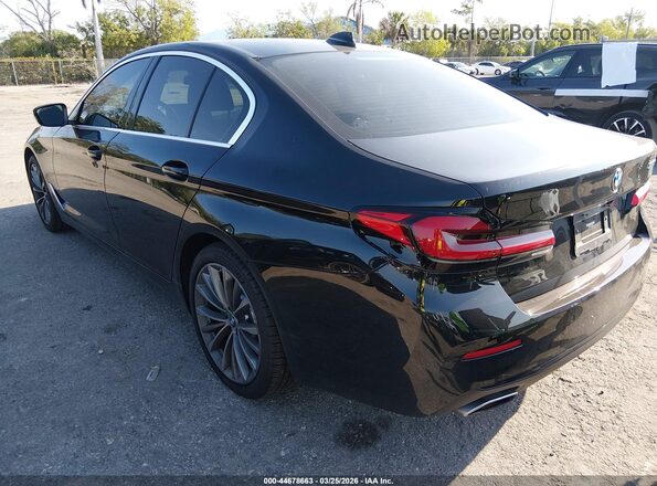 WBA53BH05PWY01329 2023 BMW 5 SERIES Black Tył lewy