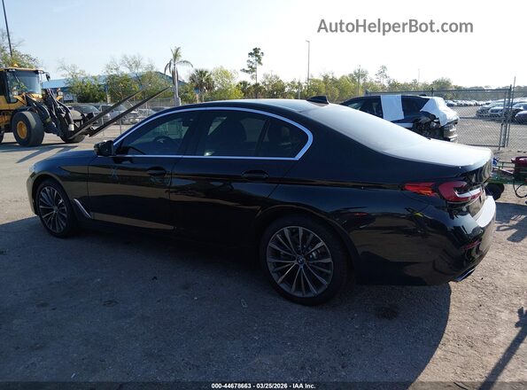 WBA53BH05PWY01329 2023 BMW 5 SERIES Black Widok wnętrza 360 stopni
